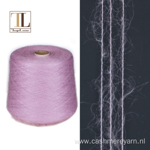 long-hair blended silk mohair yarn for knitting
